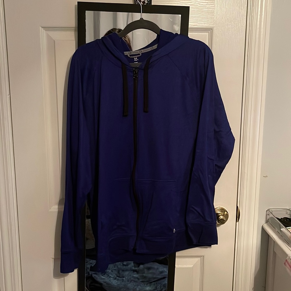 colour: navy blue, brand: GapFit, size: large